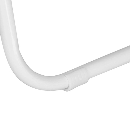 Scaun de plaja Sersimo, pliabil, 100kg, 52x73cm, negru alb [11]