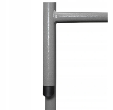 Scaun pliabil 54x46x86 cm, otel si HDPE, antiderapant, alb [2]