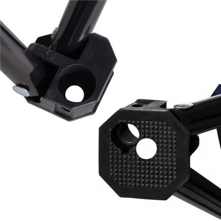 Scaun pliabil camping sau pescuit Sersimo, cu suport pahar, albastru inchis [6]