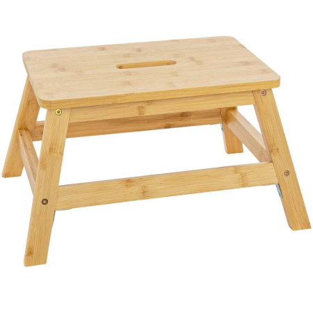 SCAUNE - Scaunel 5Five bambus 1 treapta, 26x25x38 cm, bej