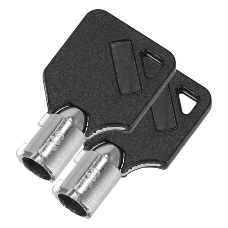 Seif electronic standard cu cifru si cheie, 170x230x170 mm, Otel, Negru [4]