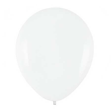Baloane Latex - Set 10 Baloane din Latex, , Model Party, 13 cm, 1 g, Alb