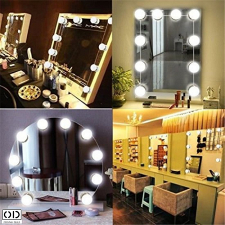 Instalatie LED pentru Oglinda machiaj Instalatie de becuri led pentru oglinzi Becuri LED pentru machiaj bec led lumina pentru machiaj lumina studio bec pentru oglinda Lumini Oglinda Becuri Oglinda [4]
