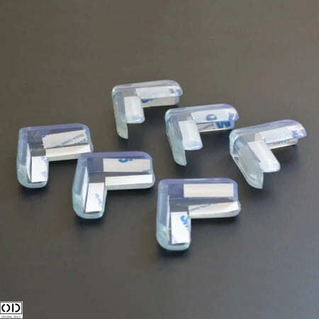 Set 10 Coltare din Silicon pentru Protectie Ridicata la Colturile Mobilei, pentru Siguranta Copii, din Silicon, Triunghi [16]