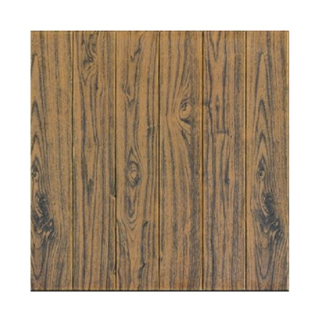 Tapet 3D Autoadeziv - Set 10 Placi Tapet 3D, , 70 x 70 cm, Grosime 3 mm, din Rasina, Tip Placi de Lemn, Suprafata Acoperita 4.9 mp, Maro Inchis