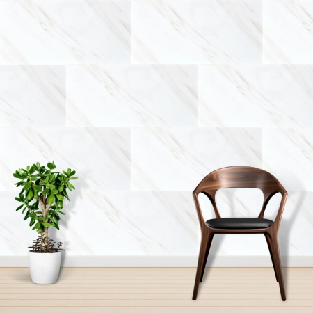 Set 10 Placi Tapet, , 60 x 30 cm, Grosime 1.5 mm, din PVC, Model Imitatie de Marmura, Suprafata acoperita 1.8 mp, Galben [2]