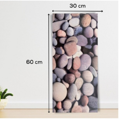 Set 10 Placi Tapet, , 60 x 30 cm, Grosime 1.5 mm, din PVC, Model Imitatie de Marmura, Suprafata acoperita 1.8 mp, Multicolor [3]