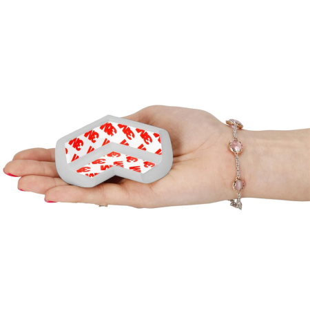 Set 10 protectii colturi pentru siguranta copii, 60x35mm, spuma EPE, gri [13]