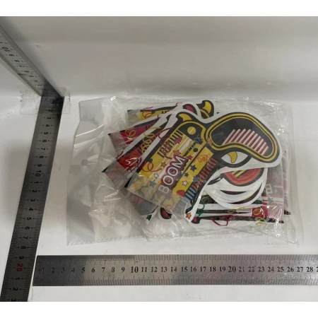 Set 10xPistol Confetti pentru Petrecere, , 14x16 cm, Multicolor [4]