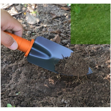 Set 12 accesorii pentru gradinarit , geanta depozitare inclusa, otel inoxidabil, 37 x 27 cm, portocaliu [6]