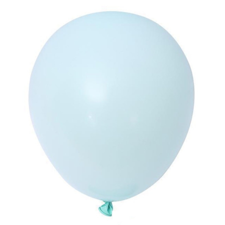 Baloane Latex - Set 12 Baloane, , din Latex Macaroon, 30 cm, Albastru