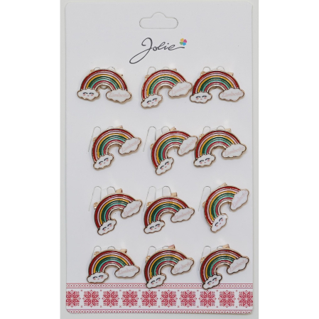 Seturi Brose - Set 12 Brose Martisor pentru Copii Curcubeu Zambeste