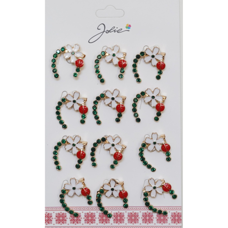 Seturi Brose - Set 12 Brose Martisor Primavara Potcoava cu Floare si Buburuza