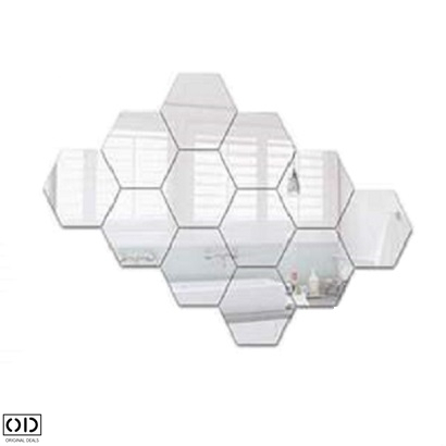 Oglinzi Hexagonale Decorative Autoadezive Oglinda Acrilica [14]
