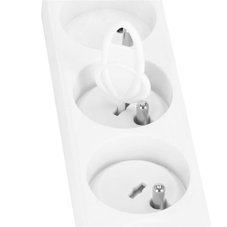 Set 12 protectii pentru prize copii, deblocare cu cheie, 35mm, alb [11]