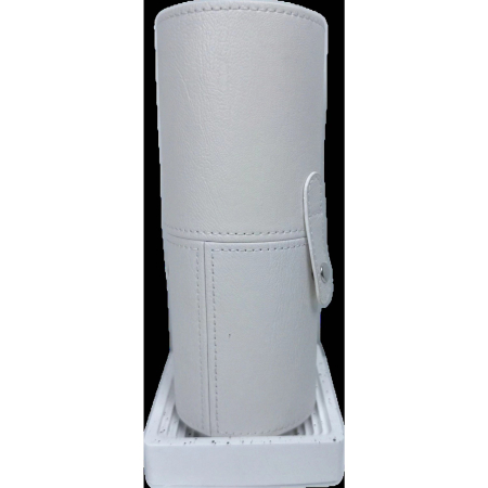 Set 14 Pensule de Machiaj cu Peri Moi, , cu Suport pentru Depozitare, Bej [4]