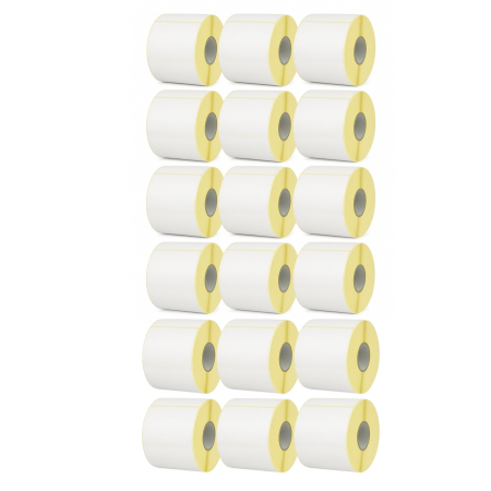 Etichete Autoadezive - Set 18 Role Etichete Autoadezive Termice 100x150mm, 260 Etichete/Rola, Etichetare Rapida si Precisa