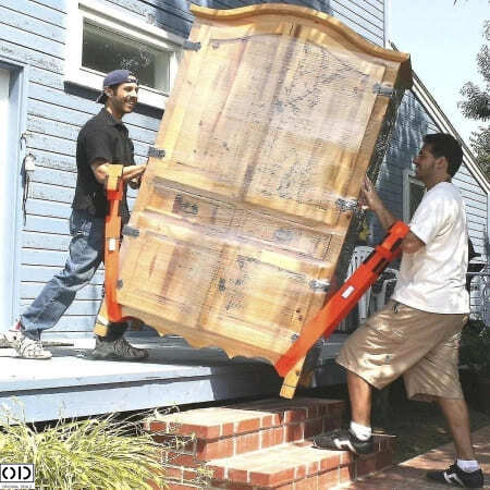 Set 2 Curele, Ham pentru 2 Persoane pentru Ridicare si Transport Greutati, Mobila si Electrocasnice, Rezistenta Premium 900Kg [14]