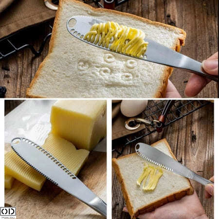 Cutit pentru Unt si Nutella Cutit pentru intins untul pe paine Cutit pentru Croisante Ciocolata Cutit Patiserie Placinte Cutit Unt Gem Ciocolata Cutite de bucatarie Cutite profesionale de chef [1]