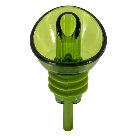 Set 2 Dopuri din PVC pentru Sticle de Ulei Masline si Ulei Floarea Soarelui, Model Premium Universal, Verde [1]