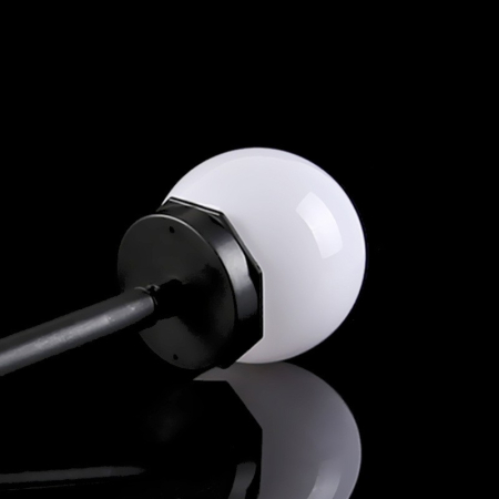 Set 2 lampa solara LED, Sferica, Tip Glob , Diametru 10 cm, Multicolor [8]