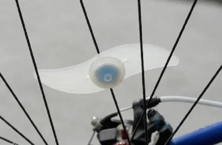 Set 2 Lumini LED pentru Spite Bicicleta, Multicolor cu 3 Moduri de Iluminare, Impermeabile [8]