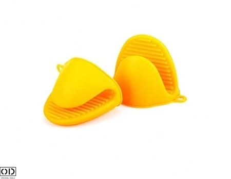 Set 2 Manusi de Protectie pentru Degete, din Silicon, Marime Universala, Galben, Original Deals [0]