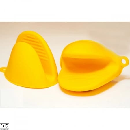 Set 2 Manusi de Protectie pentru Degete, din Silicon, Marime Universala, Galben, Original Deals [1]