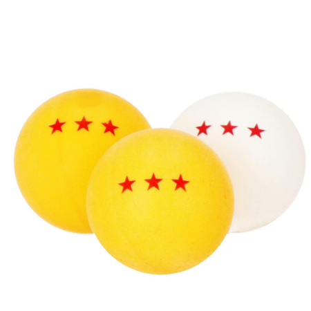 Set 2 palete de ping pong, cu 3 mingi, 25x15cm, negru cu rosu [2]
