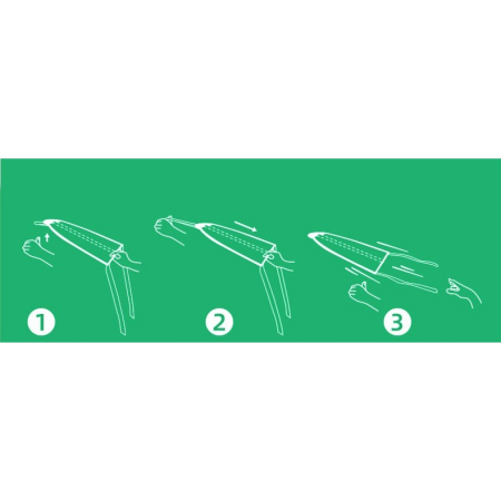 Set 2 Piese Jucarie Interactiva, , Pistol de Catapultare + Zmeu, din Plastic si Panza, +8 Ani, Impermeabil, Model Pisicuta cu Gogoasa, Multicolor [2]