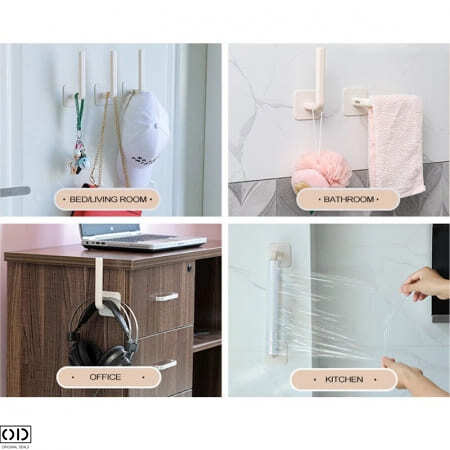 Suporti cu Banda Adeziva, pentru Multiple Utilizari in Baie sau Bucatarie [5]