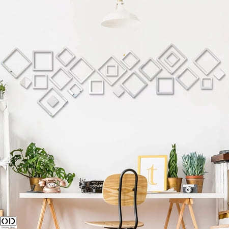 oglinda cu lipici oglinda adeziva  oglinzi acrilice autoadezive decor cu oglinzi decor cu oglinzi autoadezive decor cu oglinzi acrilice Oglinda decorativa Oglinda pentru perete Oglinda mare [1]