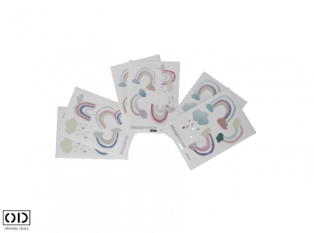 Set 24 Stickere Autoadezive cu Curcubee, pentru Copii, Multipla Utilizare [1]