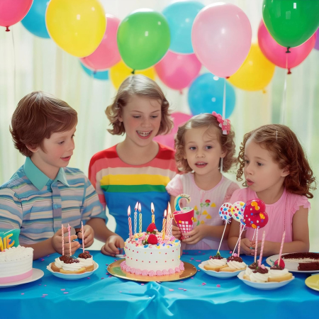 Set 25 Baloane din Latex, , Model Party, 13 cm, Multicolore, 1 g [1]