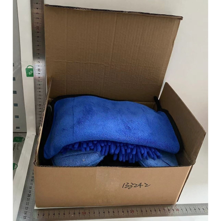 Set 29 Accesorii pentru Curatare Auto, , din PP si Microfibra, Interior/Exterior, 30 x 24 x 12 cm, Albastru/Negru [3]