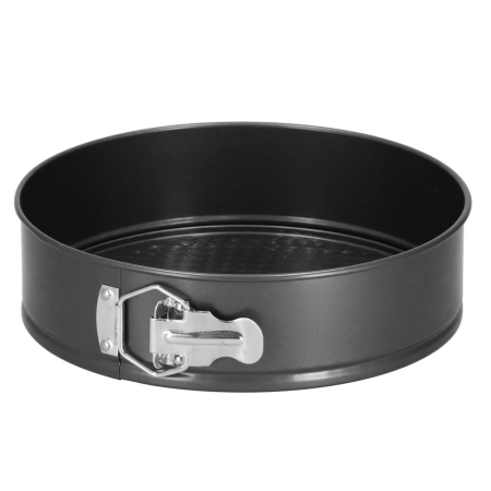 Set 3 forme de copt, 27, 25 si 23 cm, cu fund detasabil, gri [19]