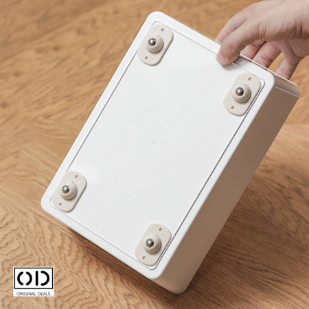 Roti din plastic cu bila metalica pentru cutii depozitare Roti adezive pentru cutii depozitare si cos gunoi roti pentru carucioare marfa roti din silicon pentru carucior roti metalice pentru cutii [11]