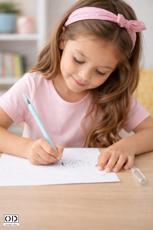 Set 4 Creioane Eterne 15 cm PVC Roz / Albastru – ORIGINAL DEALS [1]