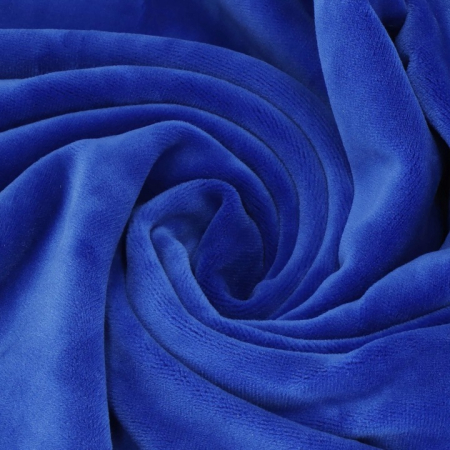 Husa pentru scaun catifelata, marime universala, poliester si spandex, albastru inchis [3]