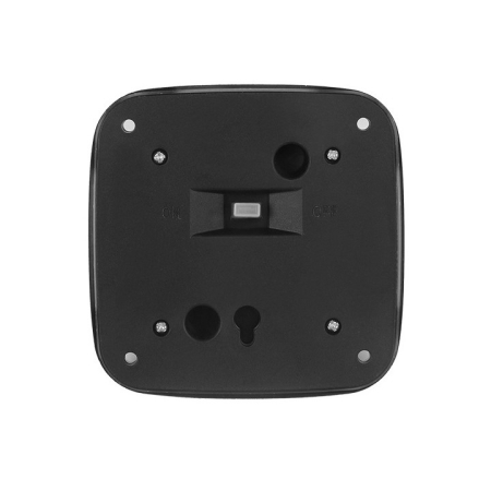 Set 4 Lampi Solare, , 8 LED-uri, IP65, din ABS+PC, 6-12 h Iluminare, Baterie 1.2 V 600 mAh, Montare pe Perete/Pamant, Lumina Alb Cald, 9 x 9 x 5.5 cm, Gri [2]