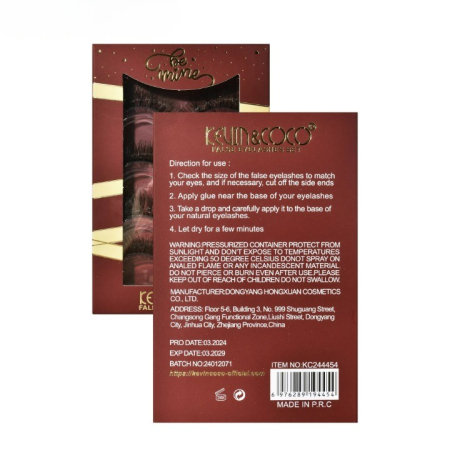 Set 4 Perechi de Gene False, KEVIN &amp; COCO, Marimea 3 [6]