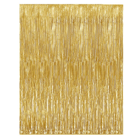 Set 46 baloane si decoratiuni, Happy Birthday, incluse fata de masa si perdea negru auriu [9]