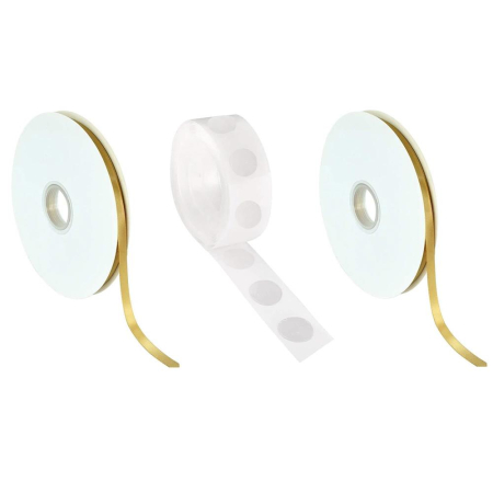 Set 46 baloane si decoratiuni, Happy Birthday, incluse fata de masa si perdea negru auriu [4]