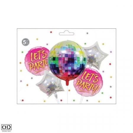 Set 5 Baloane Party pentru Copii, Pentru Petreceri, Compatibil Heliu sau Aer [1]