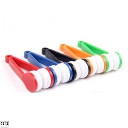 Set 5 Dispozitive pentru Curatat Lentile Ochelari, cu Doua Capete Textile din Microfibra, Multicolor [11]