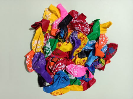 Set 50 de Baloane Multicolore din Latex, 30cm, Pentru Aniversari si Petreceri, Multicolor [3]
