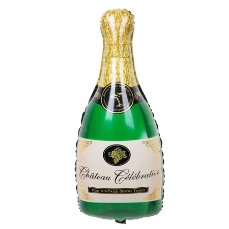 Set 53 baloane si decoratiuni, Happy Birthday, argintiu, negru, auriu [9]