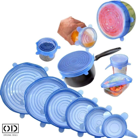 capace silicon capace universale capace reutilizabile capace pentru boluri capace caserole capace alimente capace elastice capace silicon albastru set capace silicon capace pentru recipiente capace din silicon pentru boluri si caserole capace alimentare reutilizabile din silicon capace elastice pentru vase si recipiente capace universale din silicon pentru depozitare capace pentru caserole si boluri din silicon set 6 capace silicon marimi universale capace silicon flexibile pentru acoperit mancare capace silicon pentru frigider, congelator si cuptor capace reutilizabile pentru pastrarea alimentelor [17]
