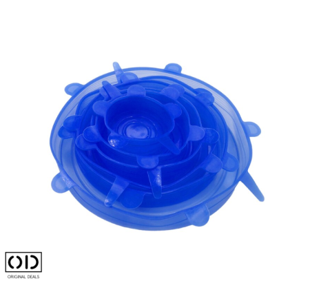 capace silicon capace universale capace reutilizabile capace pentru boluri capace caserole capace alimente capace elastice capace silicon albastru set capace silicon capace pentru recipiente capace din silicon pentru boluri si caserole capace alimentare reutilizabile din silicon capace elastice pentru vase si recipiente capace universale din silicon pentru depozitare capace pentru caserole si boluri din silicon set 6 capace silicon marimi universale capace silicon flexibile pentru acoperit mancare capace silicon pentru frigider, congelator si cuptor capace reutilizabile pentru pastrarea alimentelor [8]