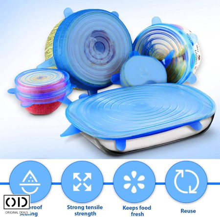 capace silicon capace universale capace reutilizabile capace pentru boluri capace caserole capace alimente capace elastice capace silicon albastru set capace silicon capace pentru recipiente capace din silicon pentru boluri si caserole capace alimentare reutilizabile din silicon capace elastice pentru vase si recipiente capace universale din silicon pentru depozitare capace pentru caserole si boluri din silicon set 6 capace silicon marimi universale capace silicon flexibile pentru acoperit mancare capace silicon pentru frigider, congelator si cuptor capace reutilizabile pentru pastrarea alimentelor [7]